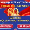 Lễ khai mạc, lễ bế mạc Triển lãm thành tựu đất nước.