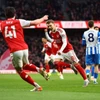 Arsenal tiếp tục dẫn đầu bảng xếp hạng Premier League. (Nguồn: Imago)
