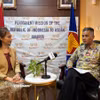 Đại sứ Phái đoàn Indonesia tạiASEAN, Derry Aman đã trả lời phỏng vấn. (Ảnh: Minh Thái/Vietnam+)