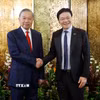 Tổng Bí thư, Chủ tịch nước Tô Lâm hội đàm với Thủ tướng Singapore Lawrence Wong. (Ảnh: Thống Nhất/TTXVN)