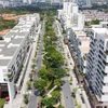 Khu phố Mỹ Tú 2, Khu dân cư Phú Mỹ Hưng (Quận 7, Thành phố Hồ Chí Minh). (Ảnh: Thanh Vũ/TTXVN)