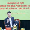 Phó Thủ tướng Hồ Đức Phớc phát biểu chỉ đạo. (Ảnh: TTXVN phát)
