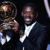 Ousmane Dembele giành danh hiệu Quả bóng Vàng 2025. (Nguồn: Getty Images)