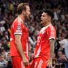 Luis Diaz và Harry Kane cùng ghi bàn giúp Bayern đánh bại Real Madrid. (Nguồn: Getty Images)