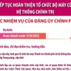 Tiếp tục hoàn thiện tổ chức bộ máy: Các nhiệm vụ của Đảng ủy Chính phủ