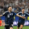 Argentina sẽ gặp tân binh Cape Verde ở vòng 32 đội World Cup 2026. (Ảnh: AFP/TTXVN)