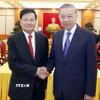 Tổng Bí thư Tô Lâm hội kiến Tổng Bí thư, Chủ tịch nước Lào Thongloun Sisoulith ngày 2/9/2025. (Ảnh: Thống Nhất/TTXVN)