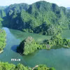 Quần thể danh thắng Tràng An là di sản hỗn hợp đầu tiên của Việt Nam được UNESCO công nhận là di sản thế giới cả tiêu chí văn hóa và thiên nhiên. (Ảnh: Minh Đức/TTXVN)