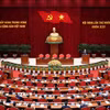 Tổng Bí thư Tô Lâm phát biểu bế mạc Hội nghị lần thứ hai Ban Chấp hành Trung ương Đảng khóa XIV. (Ảnh: Thống Nhất/TTXVN)