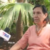 Bà Alicia Corredera, Vụ trưởng Vụ châu Á, Viện Hữu nghị Cuba với các Dân tộc (ICAP), trả lời phỏng vấn phóng viên TTXVN. (Ảnh: Việt Hùng/TTXVN)