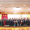 Ra mắt Ban Chấp hành Đảng bộ UBND tỉnh Gia Lai nhiệm kỳ 2025-2030. (Ảnh: Sỹ Thắng/TTXVN)