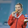 Nguyễn Thị Oanh đã có 2 huy chương Vàng tại SEA Games 33. (Ảnh: Minh Quyết/TTXVN)