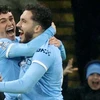 Man City chỉ còn kém Arsenal đúng 2 điểm. (Nguồn: ESPN)
