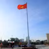 Lễ chào cờ tại Cô Tô. (Ảnh: Đức Hiếu/TTXVN)