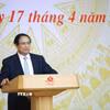 Thủ tướng Phạm Minh Chính chủ trì phiên họp lần thứ 11 của Hội đồng Thi đua-Khen thưởng Trung ương. (Ảnh: Dương Giang/TTXVN)