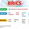 BRICS hiện tại có bao nhiêu nước thành viên và đối tác?