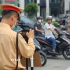Biện pháp mới nhằm đảm bảo minh bạch khi phạt nguội, đồng thời tăng tính răn đe đối với người tham gia giao thông. (Ảnh: TTXVN phát)