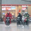 Nhiều khu vực trên cả nước cục bộ có nơi mưa to đến rất to. (Ảnh: Công Mạo/TTXVN)
