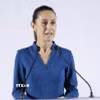 Tổng thống Mexico Claudia Sheinbaum phát biểu tại Mexico City. (Ảnh: THX/TTXVN)