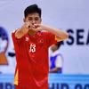 Tuyển Futsal Việt Nam khởi đầu thuận lợi ngày ra quân. (Nguồn: VFF)