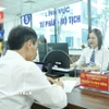 Trung tâm phục vụ hành chính công phường Đống Đa tại số 71 phố Tôn Đức Thắng, Hà Nội. (Ảnh: Thống Nhất/TTXVN)