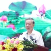 Tổng Bí thư Tô Lâm phát biểu. (Ảnh: Thống Nhất/TTXVN)