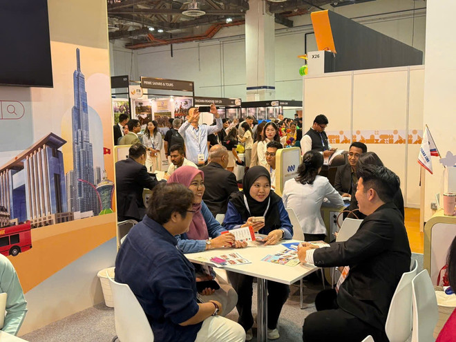 ពិព័រណ៍ទេសចរណ៍អន្តរជាតិ ITB Asia 2025 នឹងប្រព្រឹត្តទៅនៅប្រទេសសិង្ហបុរីចាប់ពីថ្ងៃទី 14 ដល់ថ្ងៃទី 19 ខែតុលា ឆ្នាំ 2025។ (រូបថត៖ PV/Vietnam+) z7118968147634-c8639ed393e9073904d6e00da79fc862.jpg