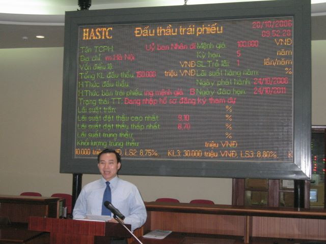 Sau 15 năm qua, thị trường trái phiếu Chính phủ chuyên biệt đã khẳng định được vai trò là kênh huy động vốn an toàn, hiệu quả cho ngân sách Nhà nước. (Ảnh: HNX)