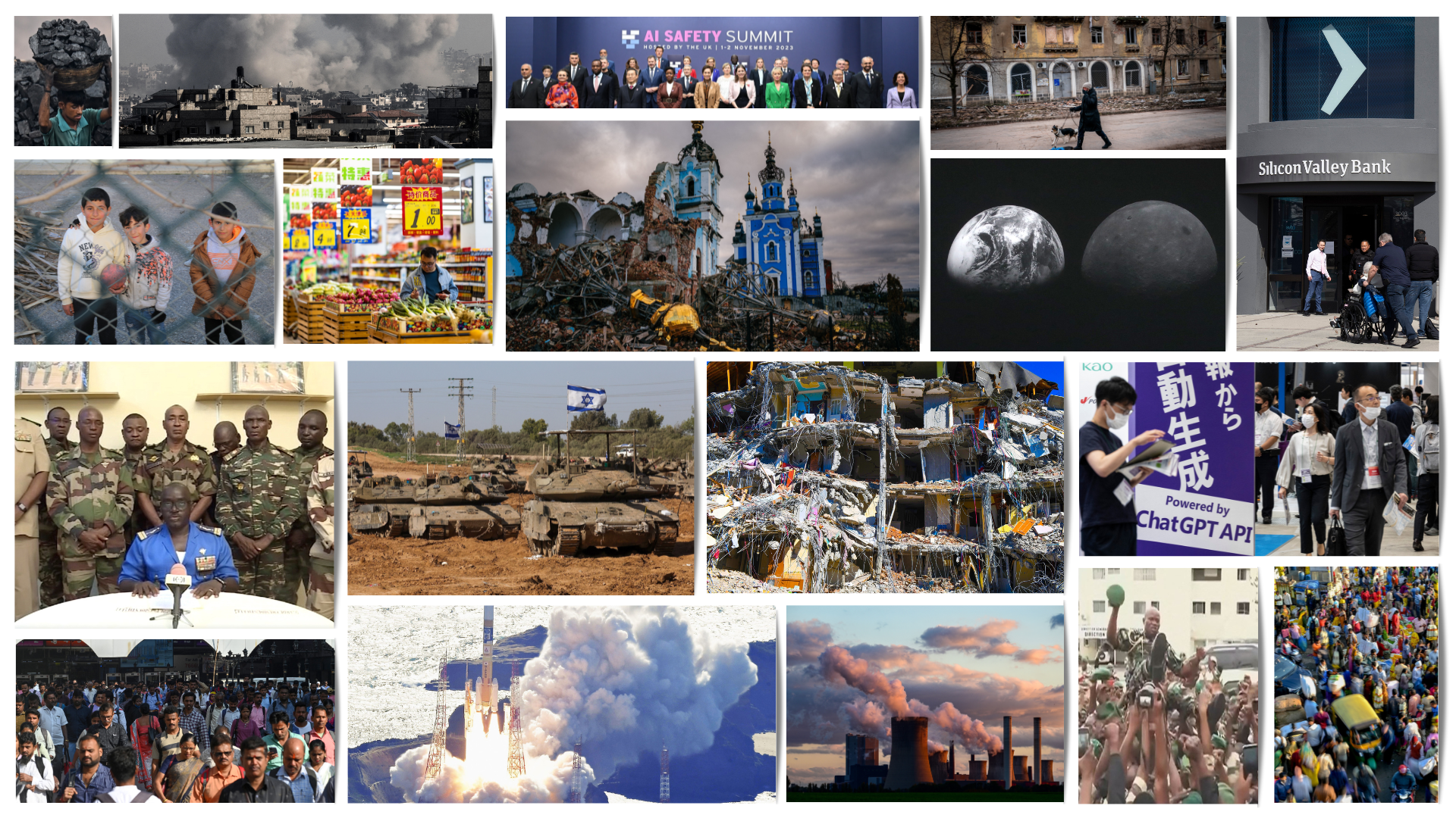 10 sự kiện thế giới nổi bật năm 2023 do Thông tấn xã Việt Nam bình chọn