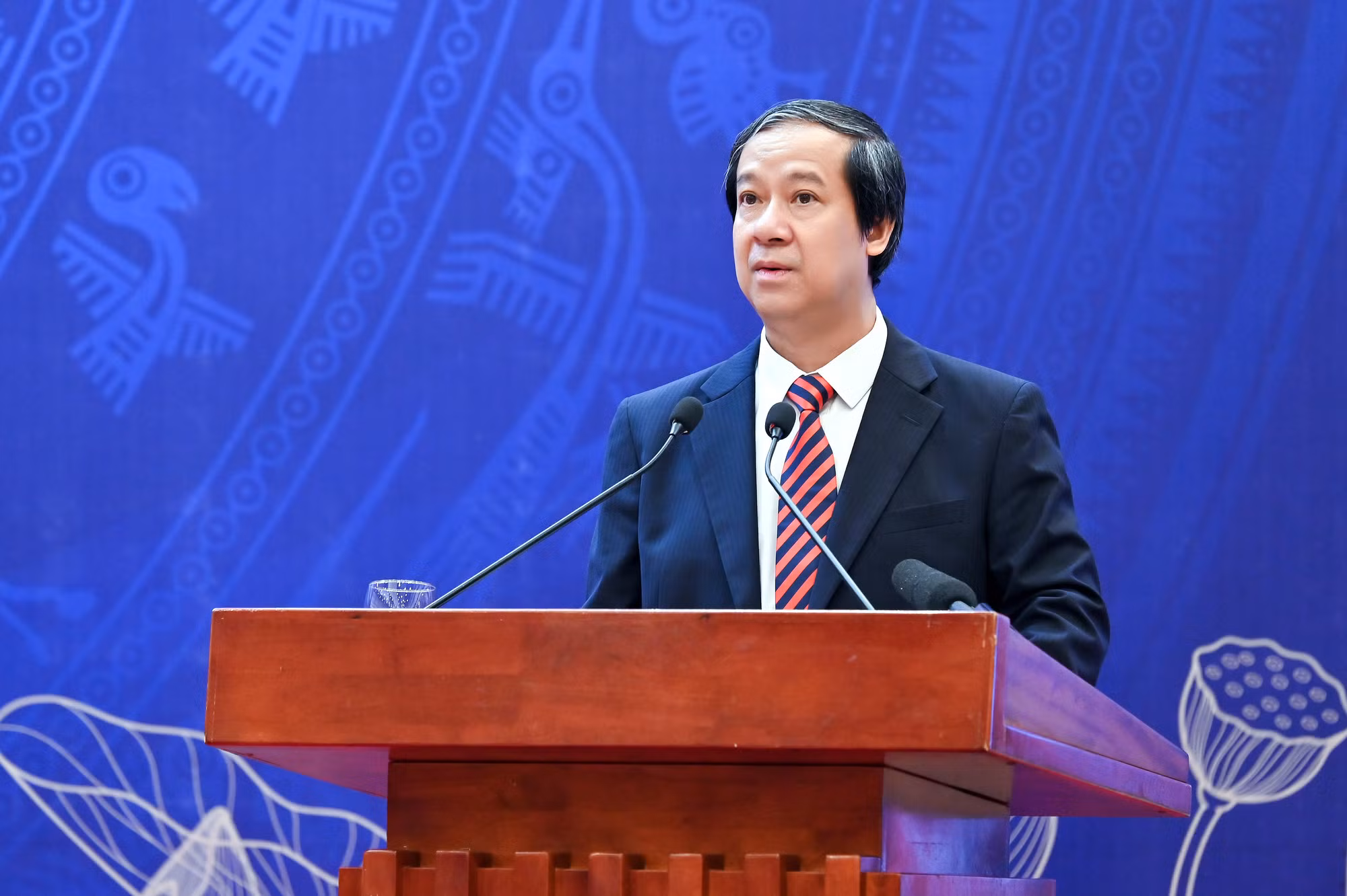 Bộ trưởng Bộ Giáo dục và Đào tạo Nguyễn Kim Sơn. (Ảnh: PV/Vietnam+)