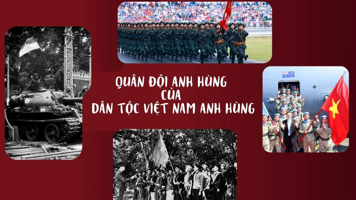 Quân đội anh hùng của dân tộc Việt Nam anh hùng