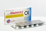 Lô thuốc viên nén Alfachim 4.2 bị thu hồi do không đạt tiêu chuẩn chất lượng về chỉ tiêu định lượng. 