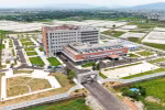 Toàn cảnh Cơ sở 2 của Bệnh viện Phụ Sản Trung ương. (Ảnh: PV/Vietnam+)