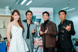 Dàn diễn viên lồng tiếng Việt Nam vừa có cuộc hội ngộ đoàn phim. (Ảnh: CTV/Vietnam+)