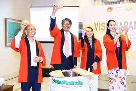 Hình ảnh tại sự kiện thúc đẩy văn hóa, du lịch song phương Nhật Bản - Việt Nam. (Ảnh: CTV/Vietnam+)