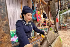Đồng bào dân tộc vùng cao phía Bắc sẽ giới thiệu bản sắc dân tộc mình tại Làng. (Ảnh minh họa: Mai Mai/Vietnam+)