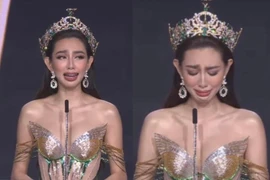 Nguyễn Thúc Thùy Tiên từng có những chia sẻ xúc động tại đêm Chung kết Miss Grand Vietnam 2022.