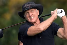 “Cá mập trắng” làng golf thế giới Greg Norman. (Nguồn ảnh: Skysports)