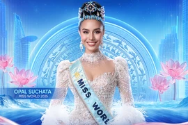 Đương kim Hoa hậu Thế giới Opal Suchata sẽ tham dự chung kết Miss World Vietnam 2026. (Ảnh: BTC)