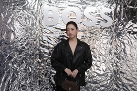 Lương Thùy Linh tại Milan Fashion Week. (Ảnh: NVCC)