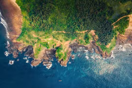 Biển trời non nước Cô Tô, Quảng Ninh. (Ảnh minh họa: Vương Công Nam/Vietnam+)