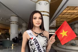 Á hậu Thu Ngân vừa trải qua vòng phỏng vấn kín. (Ảnh: NVCC)