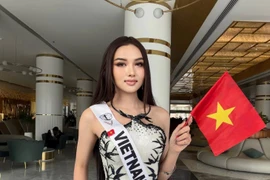 Á hậu Thu Ngân vừa trải qua vòng phỏng vấn kín. (Ảnh: NVCC)