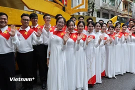 Ngày hội Việt Nam hạnh phúc - Vietnam Happy Fest 2025 sẽ mang đến những trải nghiệm giàu cảm xúc. (Ảnh minh họa: Mai Mai/Vietnam+)