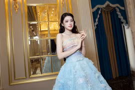 Hoa hậu Phương Oanh vừa được công bố sẽ đảm nhiệm vị trí Giám đốc Đối ngoại cho Miss World 2026 tại Việt Nam. (Ảnh: BTC)