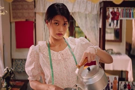 Thiên Ân xuất hiện nền nã chuẩn “gái nhà lành” trong phim mới.