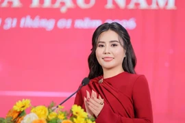 Trưởng ban tổ chức cuộc thi, Hoa hậu Phan Kim Oanh. (Ảnh: BTC)