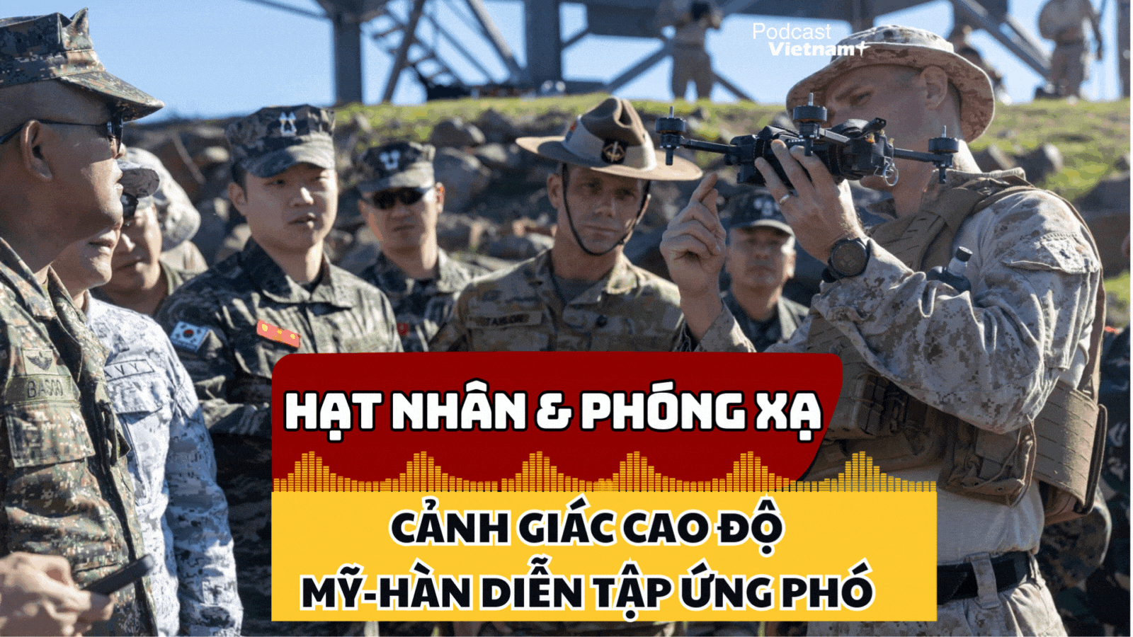 Hàn Quốc và Mỹ diễn tập ứng phó với tình huống hạt nhân và phóng xạ
