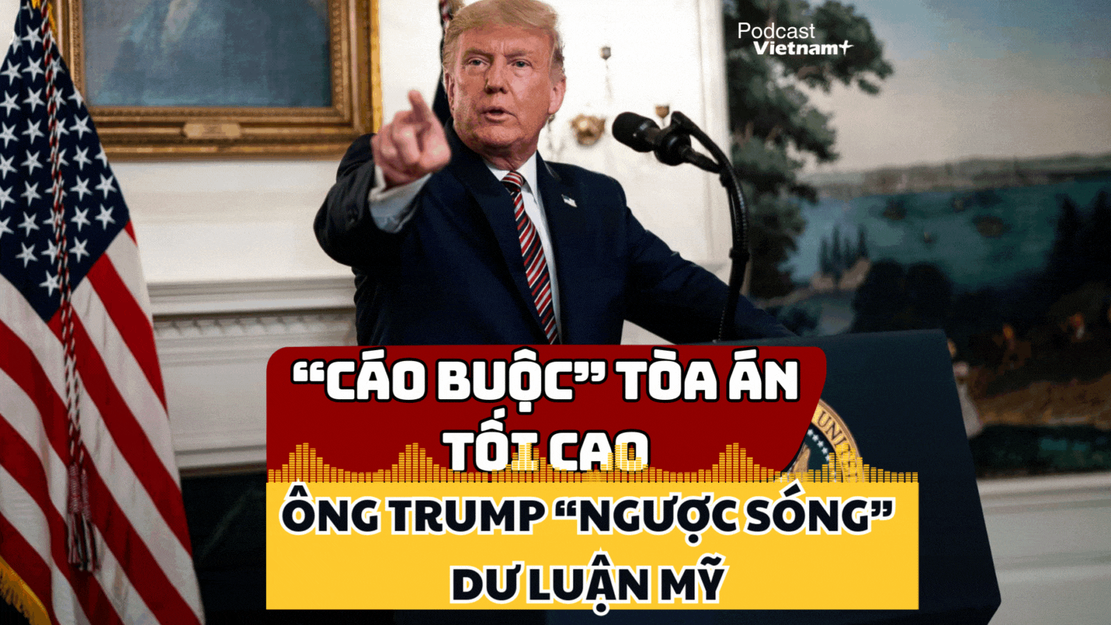 Tổng thống Donald Trump tuyên bố "mối đe dọa an ninh lớn nhất" nước Mỹ
