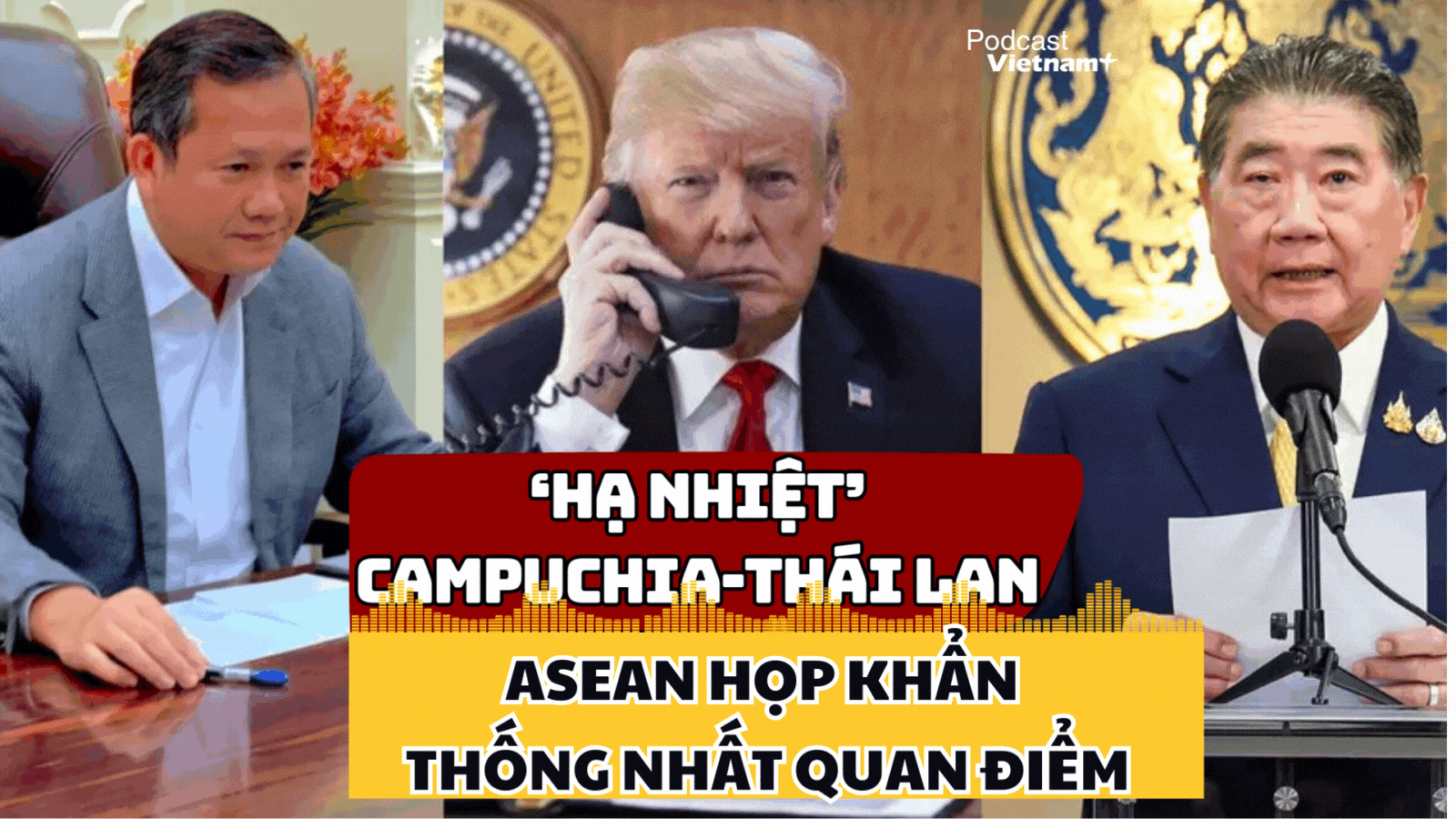 ASEAN họp 'hạ nhiệt' căng thẳng biên giới Thái Lan - Campuchia 